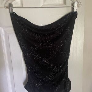 Rue21 Black Glitter Camisole